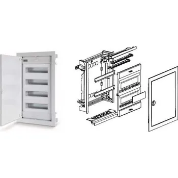 Rozvaděč Scame 677.4048.2 Rozvodnice DOMINO METAL - 677.4048.2