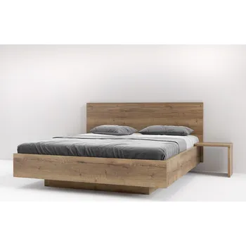 Postel BMB Alexis postel - imitace dřeva Dekor: Ořech Aida, Rozměr: 180 x 200 cm