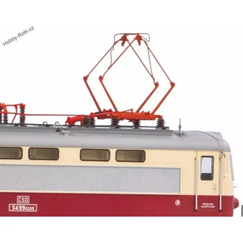 Modelová železnice Pantograf červený ČSD H0 - Piko 97400-07