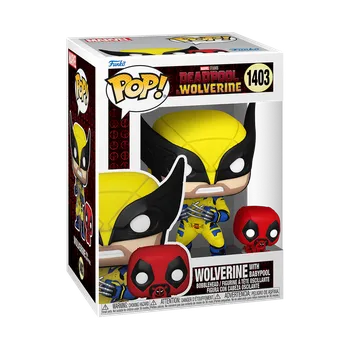 Hračka Funko Pop! & Buddy Wolverine s Babypoolem | Marvel sběratelská figurka | DEADPOOL & WOLVERINE