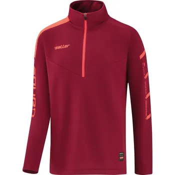 Saller SQUAD50 Tréninková mikina BARVA: 176 tmavě červená-černá-neon oranžová, Velikost: XL Komfort a styl pro každou aktivitu