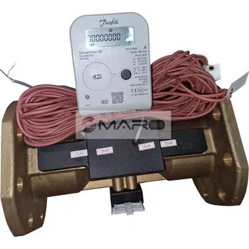 Termostat Danfoss Měřič tepla SonoMeter 40 DN80, qp 40 m3/h, L = 300 mm, M-Bus, příruba, 187F2114