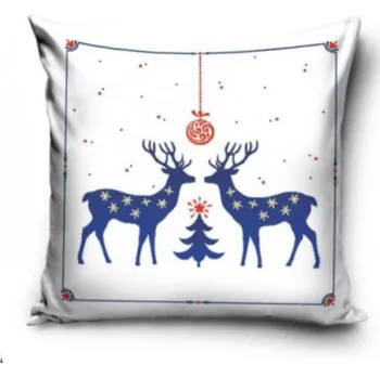 Bytový textil Vánoční povlečení na polštářek Blue Deer, 40/40cm, PNL231232