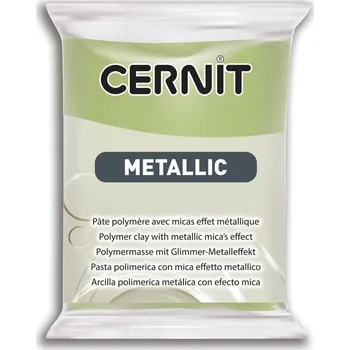 Výtvárné potřeby CERNIT METALLIC 56g - zlatá zelená
