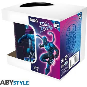 DC Comics Keramický hrnek 320 ml - Blue Beetle Neon