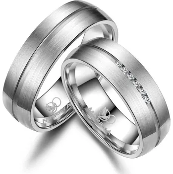 Prsten MARRYA® Pánský snubní prsten Titan - velikost 56 - TI-08P-56