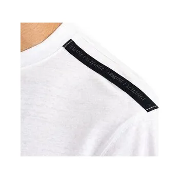 Armani Exchange T-Shirt 3KZMGG ZJ9EZ 1100 Bílá Regular Fit M