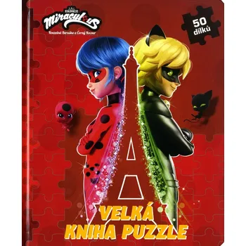 Kouzelná Beruška a Černý Kocour - Velká kniha puzzle