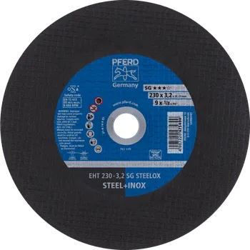 Řezný kotouč Pferd 61328432 | Řezný kotouč 230 x 3,2 x 22,23 mm, SG STEELOX