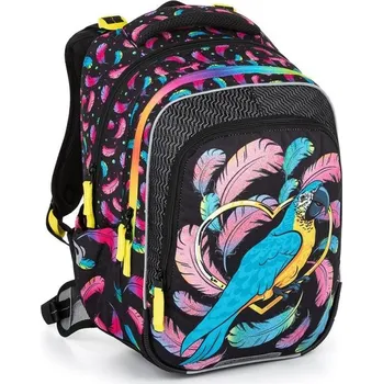 Školní batoh Bagmaster Školní batoh Beta 23 A Black/pink/blue