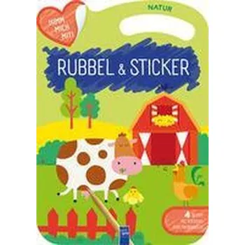 První čtění Rubbel & Sticker - Natur