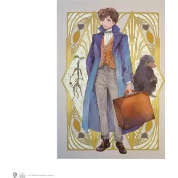 Fantastická zvířata zápisník A5 - Newt Scamander