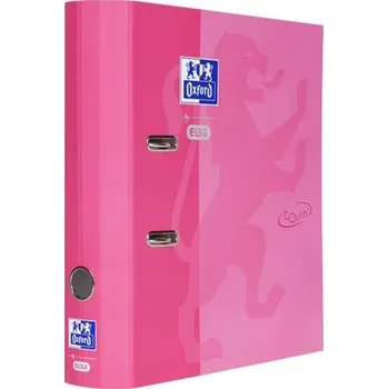 Pákový pořadač A4, 7cm, Soft touch, růžové