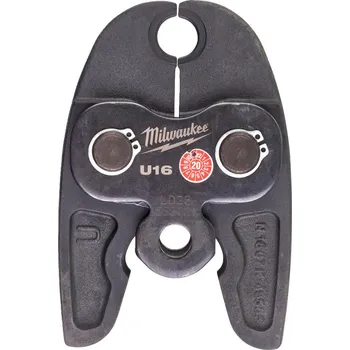 Ruční nářadí MILWAUKEE J18-U16 - čelist prof. U, nominálni velikost U16, pro M18 hydr. lis