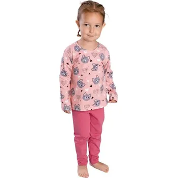 Dívčí tričko Dívčí triko Betty mode vel. 92,122 kočičkové