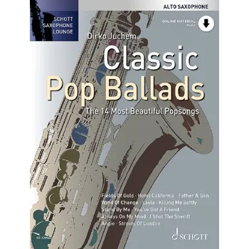 Classic Pop Ballads - 14 nejkrsnjch skladeb pro altov saxofon 1247626