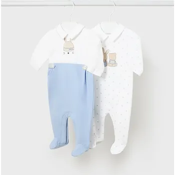 Chlapecké oblečení Chlapecký set 2 ks dupaček modré Mayoral 1725 Velikost: 12 měsíců (80 cm)