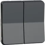 Schneider Electric MUR35042 Mureva Styl - Tlačítkový ovládač žaluzií, IP55, Antracit