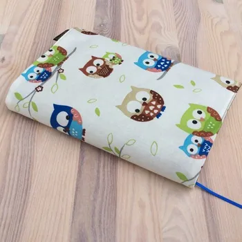 Obal na knihu Obal na knihu Sovy hnědé/ Modrý puntík, OBM1516