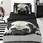 TP 3D povlečení 140x200+70x90 - Mopsík 200252634