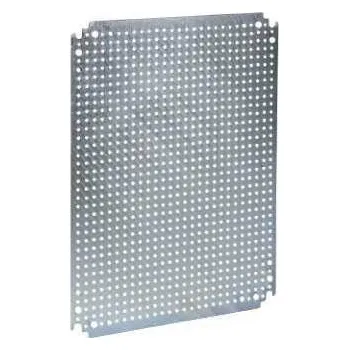 vypínač a zásuvka Schneider Electric NSYMF53 Předvrtaný montážní panel 500x300