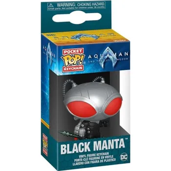 Figurka Funko POP Keychain: Aquaman and the Lost Kingdom - Black Manta (klíčenka)