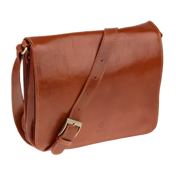 Pánská aktovka NovaKabelka.cz Kožená aktovka Rocco Camel