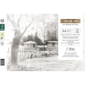 Grafický blok Antik 130 g/m2, A4