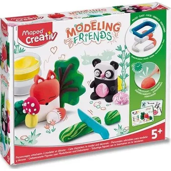 Výtvárné potřeby Sada Maped Creativ Modeling Friends - Cute