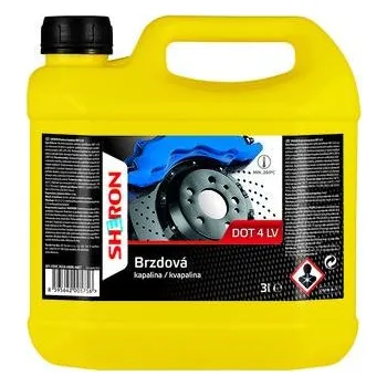 Brzdová kapalina Sheron DOT 4 LV brzdová kapalina 3L