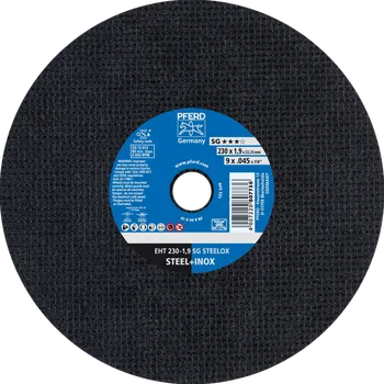 Řezný kotouč Pferd 61328430 | Řezný kotouč 230 x 1,9 x 22,23 mm, SG STEELOX