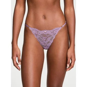 Kalhotky Victoria's Secret dámské klasické kalhotky Adjustable z luxusní kolekce Dream Angels fialové S