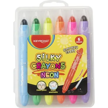 Výtvarná sada Keyroad Pastelky gelové Neo 6 ks