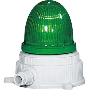 Poplachová siréna Sirena 30074 OVOLUX-optický modul PG9L, zelený,12-48 VDC, 30074