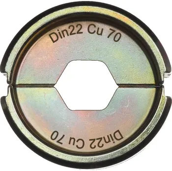 MILWAUKEE Krimpovací čelisti DIN22 Cu 70