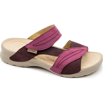 Dámská zdravotní obuv MEDISTYLE HEDA 4H-T15/3 pantofel VÍNOVÝ , --- - 42