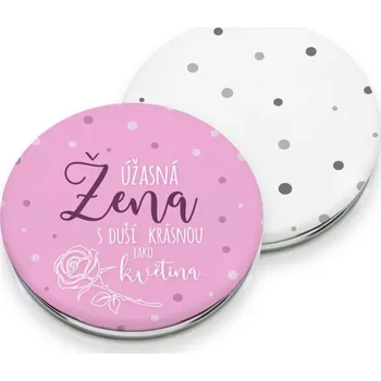 Kosmetické zrcátko Nekupto DC7 Kapesní zrcátko - Úžasná žena