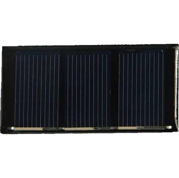 solární panel Fotovoltaický solární panel mini 1,5V/160mA, 60x30mm