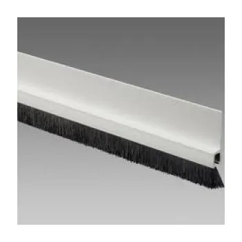 Těsnění do okna a dveří Těsnící samolepící lišta pod dveře - bílá (těsnící lišta pod dveře , kartáčová lišta pod dveře samolepící, nalepovací lišta na dveře s kartáčky)