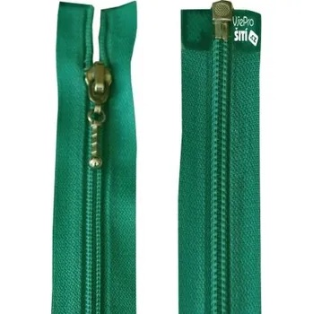 Zip zip spirála/nikl zelený/256 5256XX - Zelená, 30cm