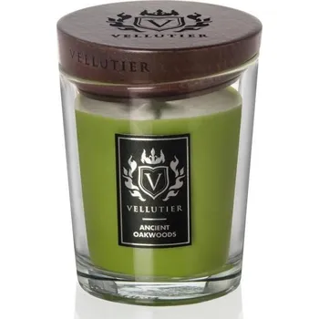 Svíčka Svíčka oválná váza Vellutier, Starověké dubové lesy, 225 g