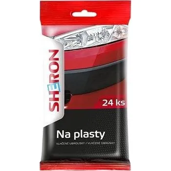 Čistič plastových dílů SHERON Ubrousky na venkovní plasty - 1 balení