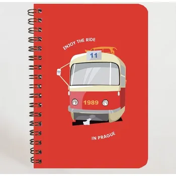 Blok Minizápisník Tramvaj