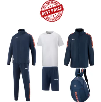 Saller X.72 - BASIC Tréninkový set BARVA: 527 tmavě modrá-neon oranžová-bílá, Velikost: 152 Kompletní tréninková výbava pro hráče všech úrovní