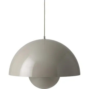 Závěsná lampa Flowerpot VP2 Ø 50 cm "Grey Beige" &Tradition