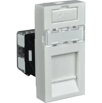 Elektrická zásuvka Kopos QD 45X22.5-RJ45/6_HB Zásuvkový modul QUADRO - zásuvka datová s konektorem RJ-45/6