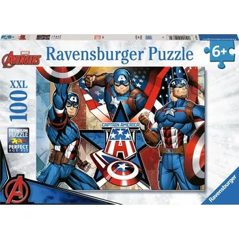 Puzzle Marvel: Kapitán Amerika 100 dílků
