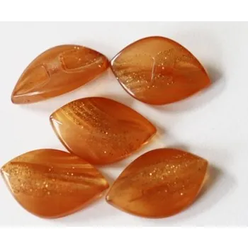 Knoflík Knoflík medový 58/32 - Hnědá, 20 mm