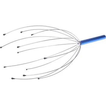 Ozdoba na bradavku IGNITE Pomůcka na masáž hlavy modrá