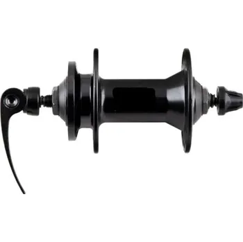 Náboj kola náboj přední FORCE 6D-22, 32d,černý - Černá, 32 děr